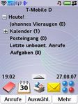 Standby und Heute-Bildschirm